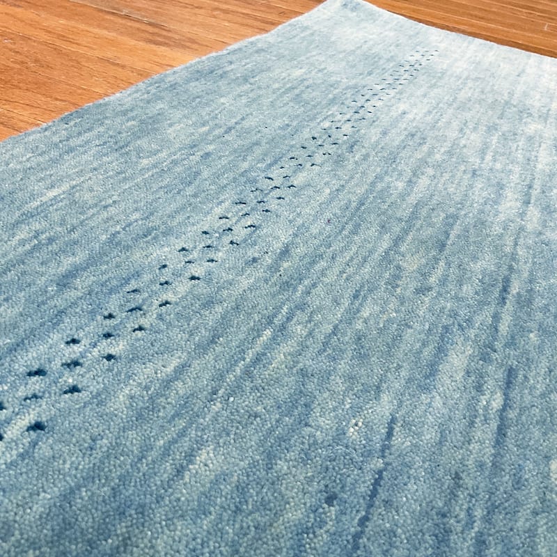 HERAT ORIENTAL Handmade One-of-a-Kind Gabbeh Wool Rug - 4' x 6'