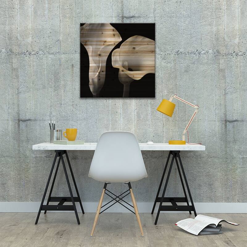 Softness II Print On Wood by Assaf Frank - Multi-Color