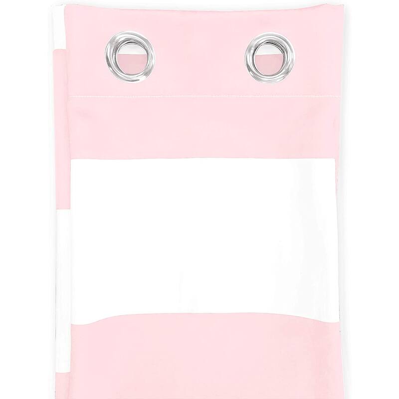 DriftAway Mia Stripe Room Darkening Curtain Panel Pair