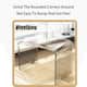 Vioelpeu Acrylic Sofa Side C Shaped Table