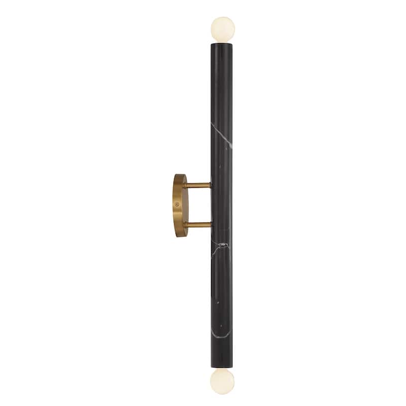 Savoy House 9-2901-2 Callaway 2 Light 26" Tall Bathroom Sconce