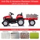 preview thumbnail 10 of 25, Kids Electric Excavator Tractor with 12V Battery, Dual Motors, Trailer, USB, and Remote Control - Fun for Ages 3-8