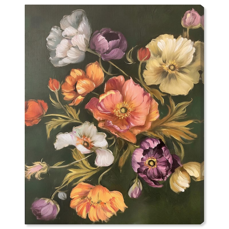 Twilight Tulips II Canvas by Art Remedy, Gallery Wrapped - 30" x 36"
