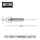 preview thumbnail 8 of 6, Weston Nickel-plated Brass 4-oz Marinade Injector