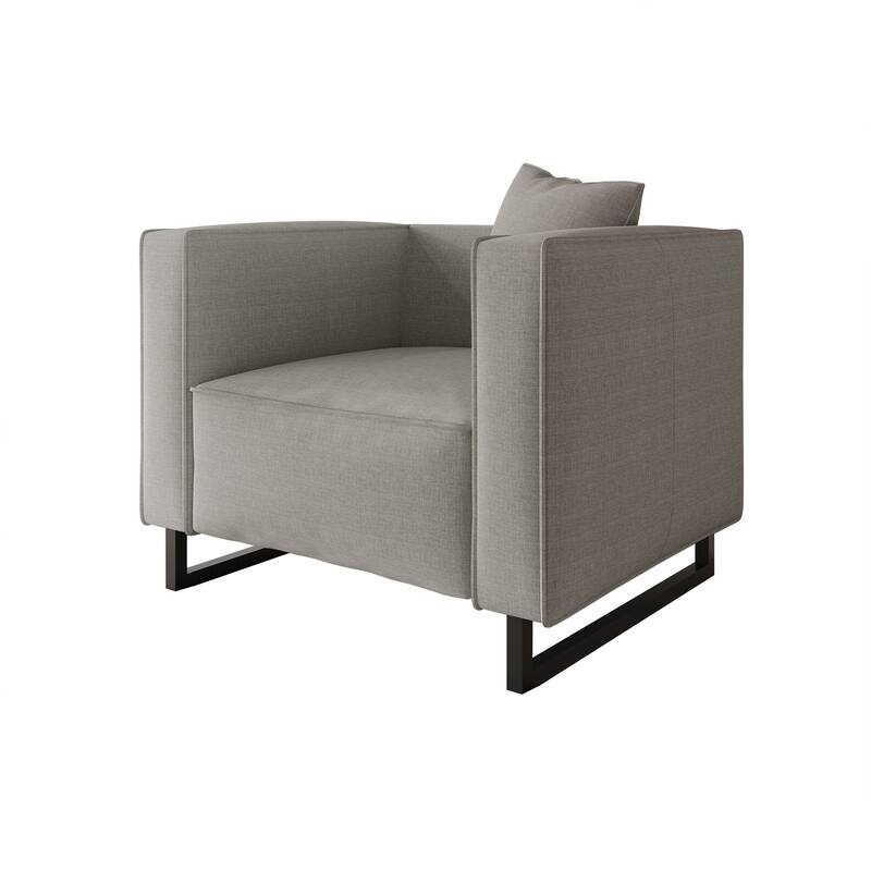 CraftPorch Mid Century Modern 3- Pieces Upholstered Living Room Set