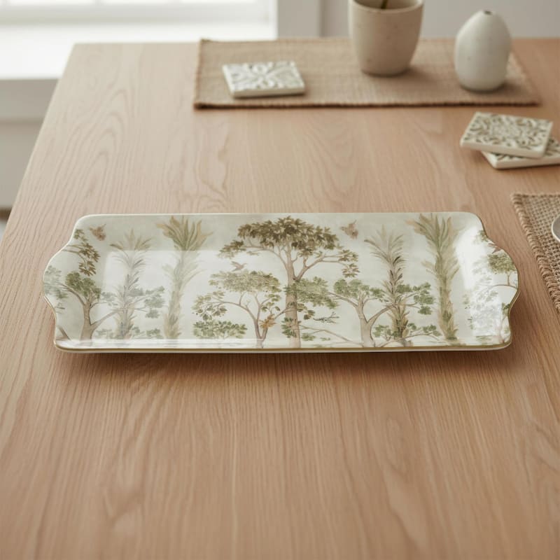 Kit Kemp for Spode Tall Trees Sandwich Tray - 12" x 6"
