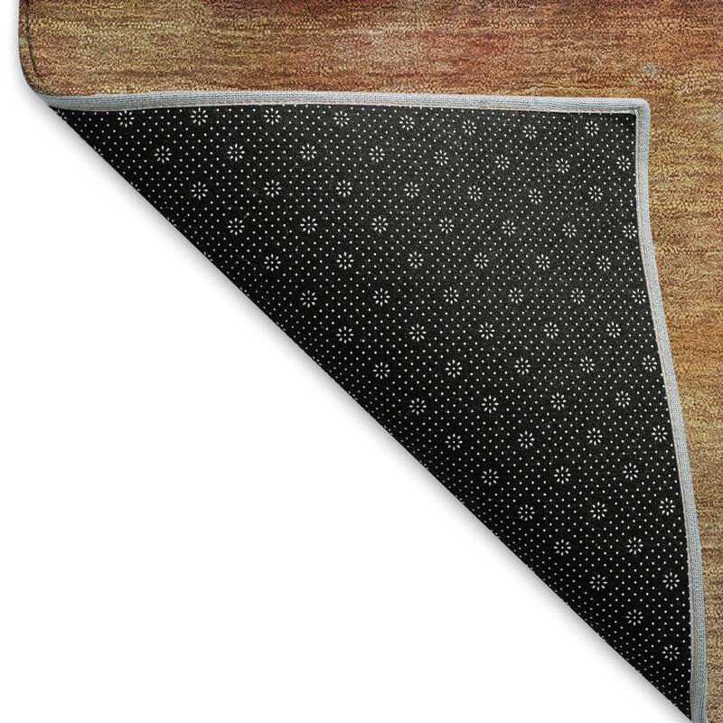 Machine Washable Indoor/ Outdoor Contemporary Ombre Chantille Rug
