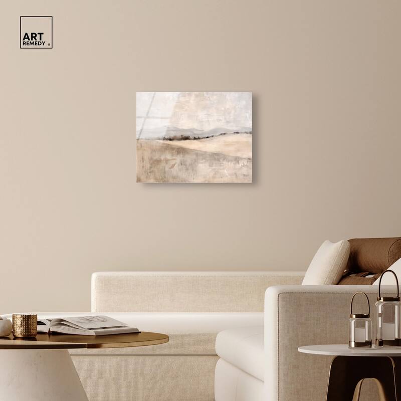Distant Hills II Acrylic by Art Remedy, Ready to Hang