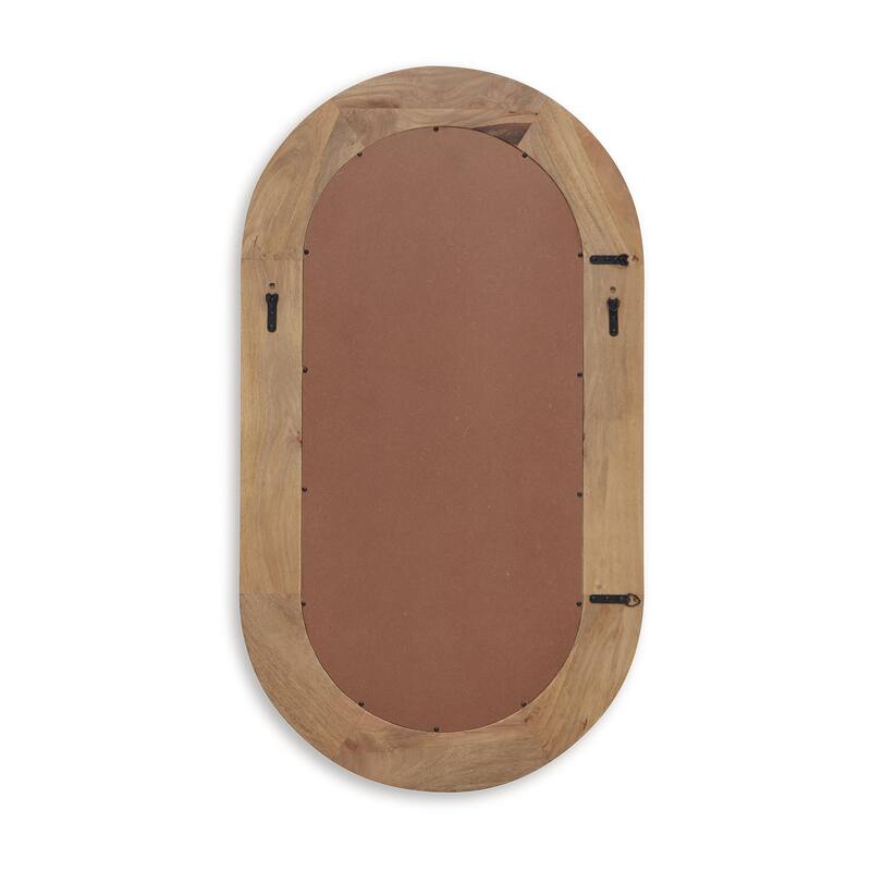 Signature Design by Ashley Daverly Brown Accent Mirror - 28.13" W x 1.63" D x 51.88" H
