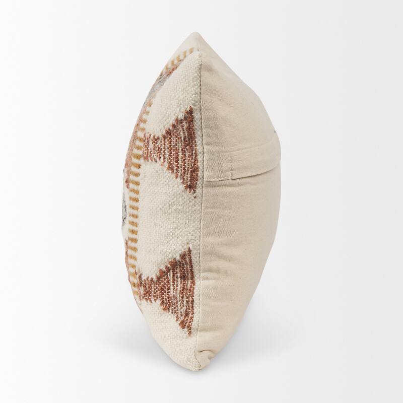 Kenzie Cream Square Pillow Cover