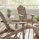 preview thumbnail 1 of 32, Hollywood Outdoor Outdoor Acacia Wood Foldable Adirondack Chairs (Set of 2) by Christopher Knight Home Gray
