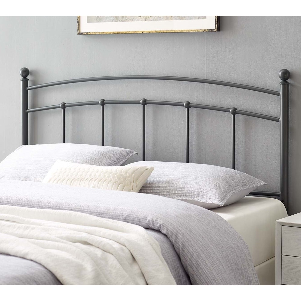 Bsd National Suppliestyler Arched King Size Grey Metal Headboard Grey King Dailymail Choose between our beautiful collections of wooden, metal and. shop dailymail