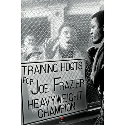 Ali Vs Frazier - Window Taunt Art Poster - 24 x 36 Inch