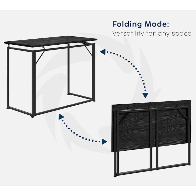 Functional Space Saving Collapsible Folding Desk