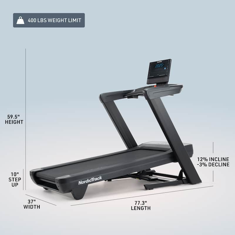 NordicTrack Commercial LE Treadmill for All Levels; Improves Endurance, Mobility and Strength