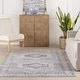 preview thumbnail 15 of 41, Nuloom Benoite Splashguard Medallion Machine Washable Area Rug
