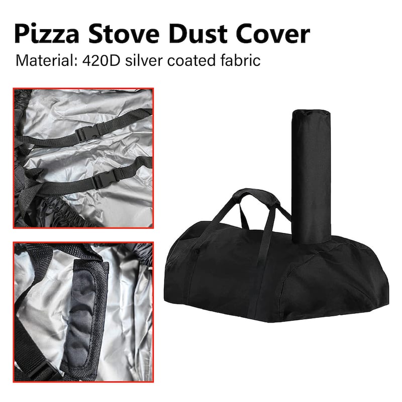 Stainless Steel Outdoor Portable Pizza Oven - N/A