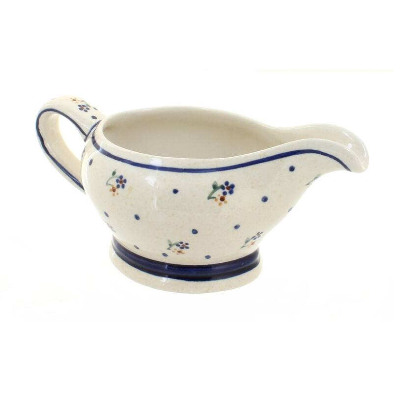 Blue Rose Polish Pottery 1258 Zaklady Gravy Boat Bed Bath & Beyond