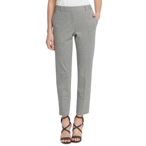 DKNY Womens Skinny Pants Ankle Workwear - Grey