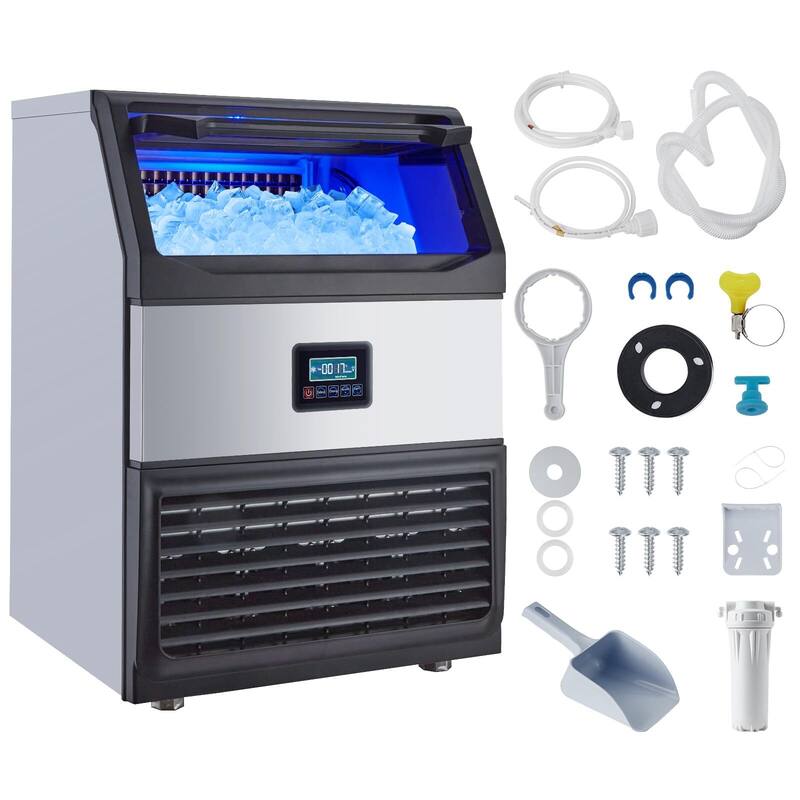 Commercial Ice Maker Machine 100Lbs/24H