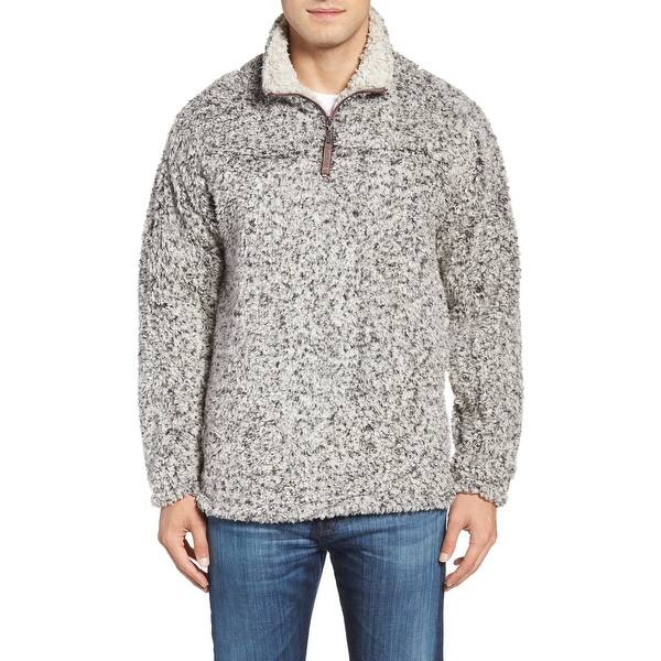 Shop True Grit Men S Sweater Brown Size Small S Plush 1 4 Zip Pullover Overstock 29240456