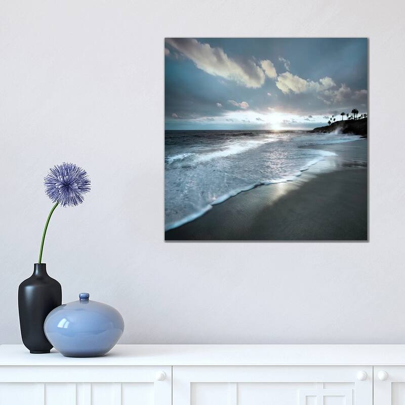 iCanvas "Sunset Beach Revisited" by Danita Delimont Canvas Print - 18x18x1.5