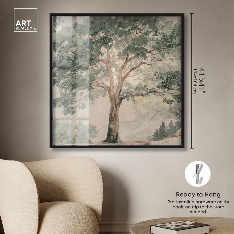 Emanating Branches I Shadowbox by Art Remedy