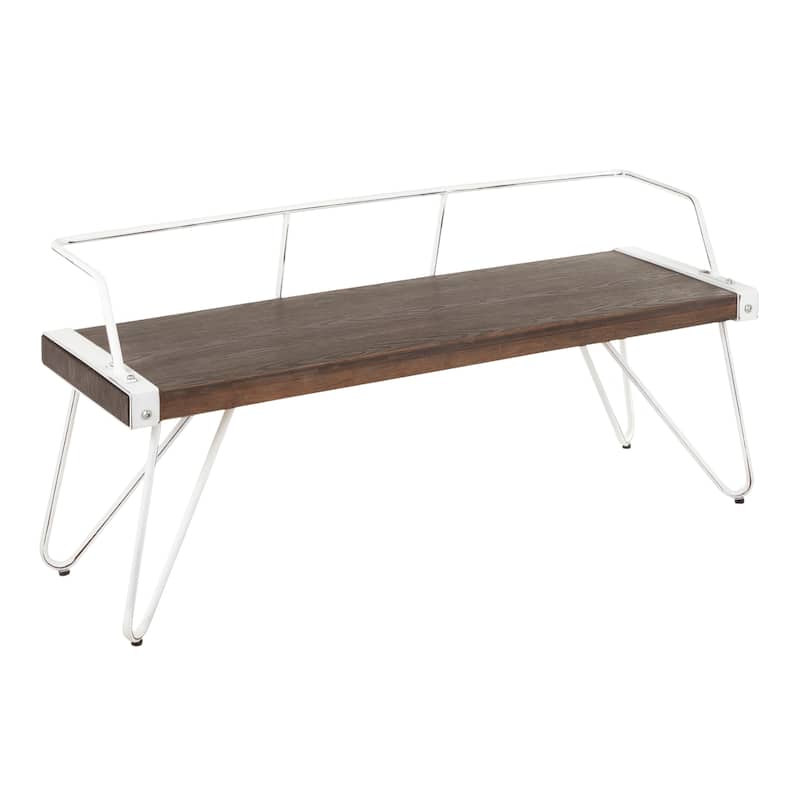 Carbon Loft Salk Industrial Dining / Entryway Bench