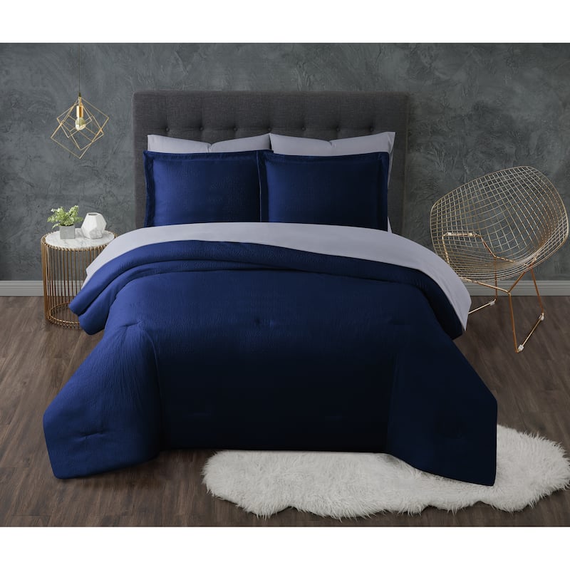 Truly Calm Antimicrobial Seersucker 7 Piece Bed in a Bag