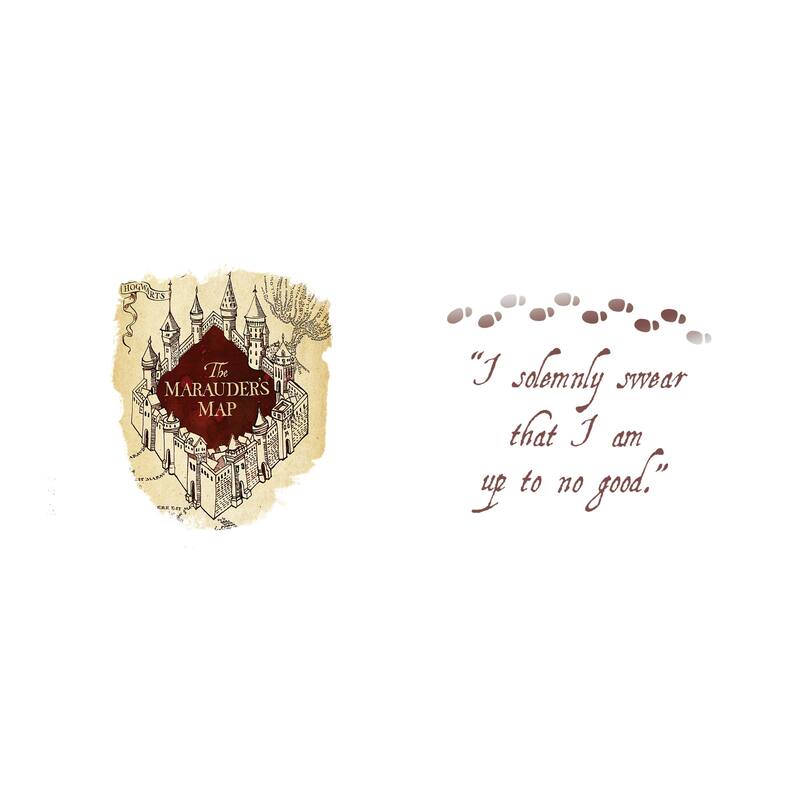 Tervis Harry Potter The Marauder's Map Made in USA Double Walled Insulated Travel Tumbler, Classic - 16oz Mug