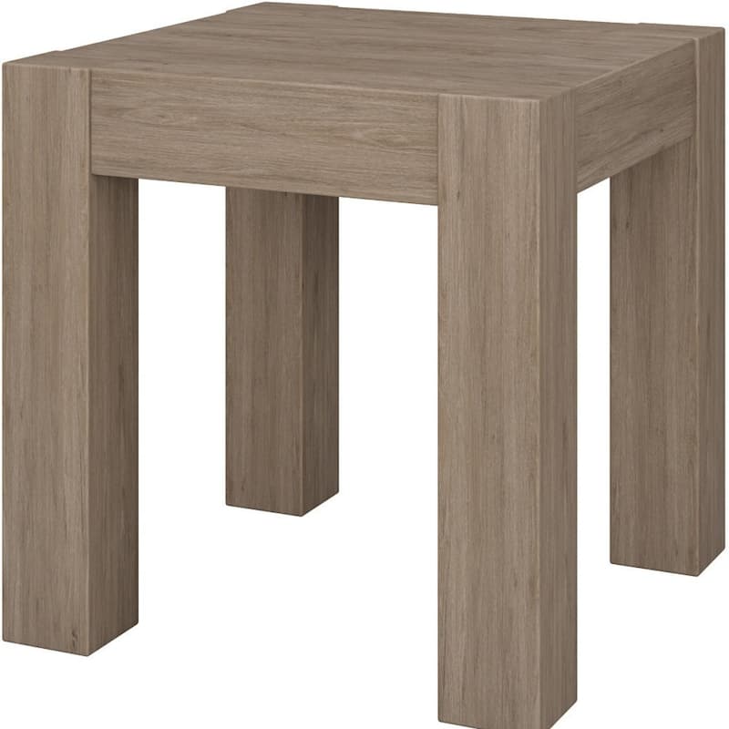 Wood Square End Table with 4 Legs 22 Inches MDF Wood - 22” x 22” x 22” (D x W x H)