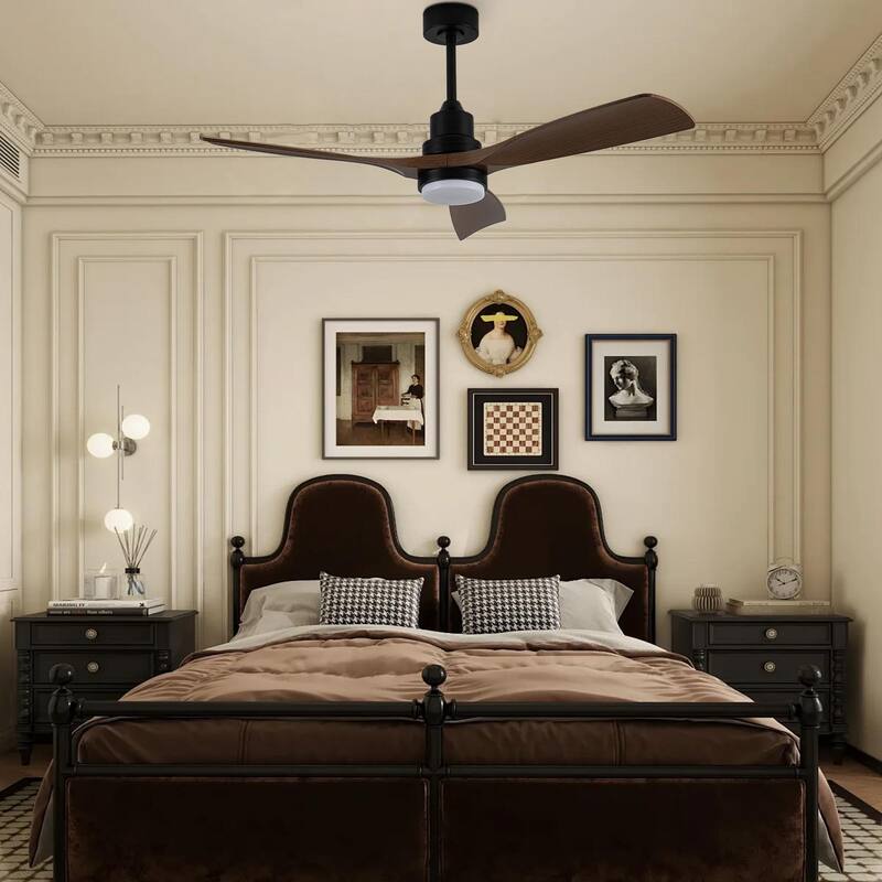 52'' LED Four Seasons Ceiling Fan Lights and Remote Control