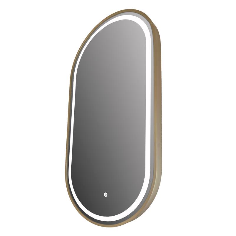 Vanity Art 18" x 36" LED Lighted Wall Mounted Mirror - 18" x 36"