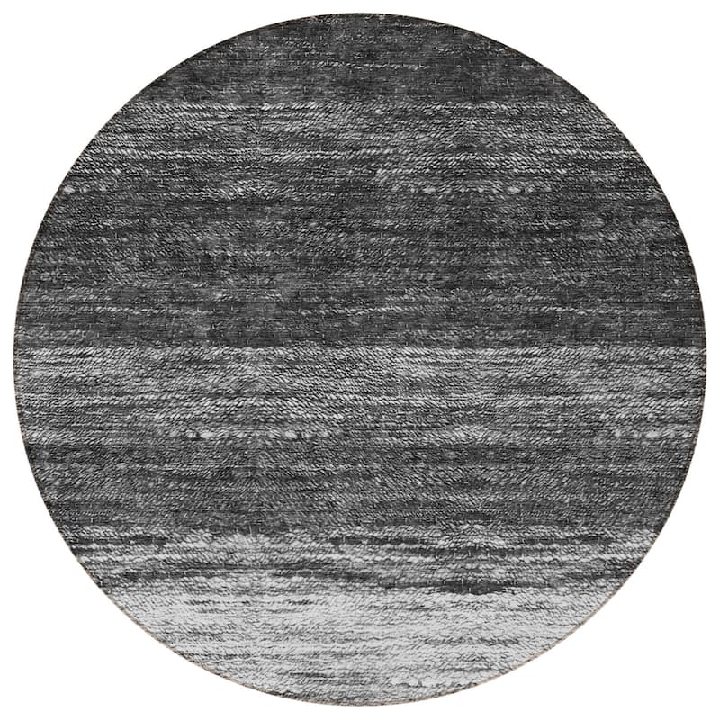 HomeRoots Ombre Transitional Rectangle Outdoor Rug