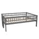 preview thumbnail 13 of 41, Versatility Full-Over-Full-Over-Full Triple Bunk Kids Bed with Built-in Ladder,Guardrails and Slide