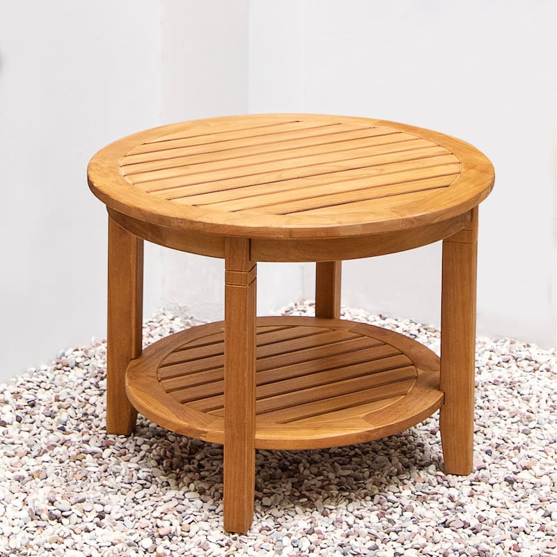 Cambridge Casual Chara 3-Piece Teak Patio Conversation Set