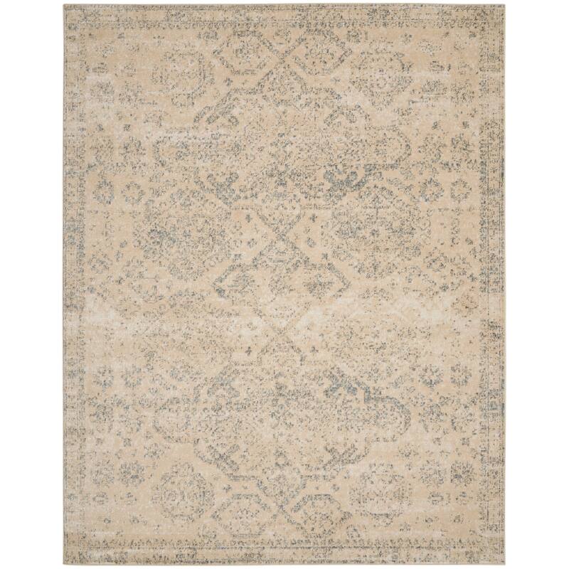 Nourison Tranquil Vintage French Country Contemporary Geometric Area Rug