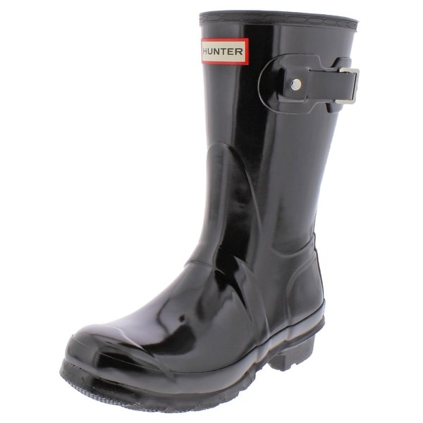 hunter women's original short gloss rain boots