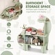 preview thumbnail 7 of 8, Gymax 3-Tier Dinosaur Kids Bookshelf Toy Storage Organizer Montessori