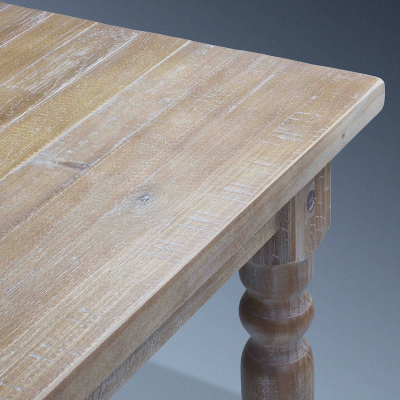 Grain Wood Furniture Valerie 63-inch Solid Wood Dining Table