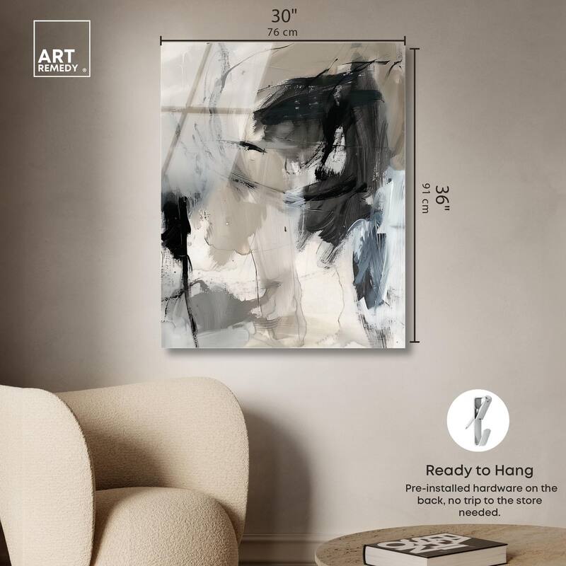 Scribbled Energy I Acrylic by Art Remedy, Ready to Hang