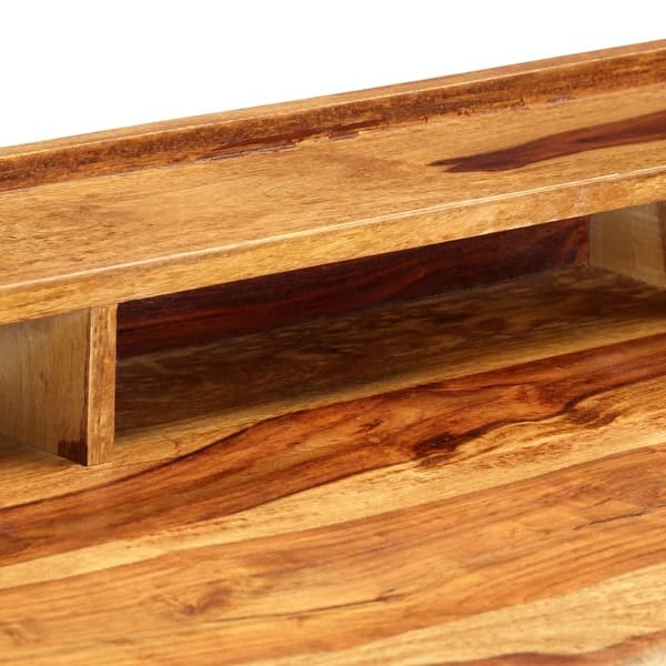 Shop Vidaxl Writing Desk 45 3 X19 7 X33 5 Solid Sheesham Wood