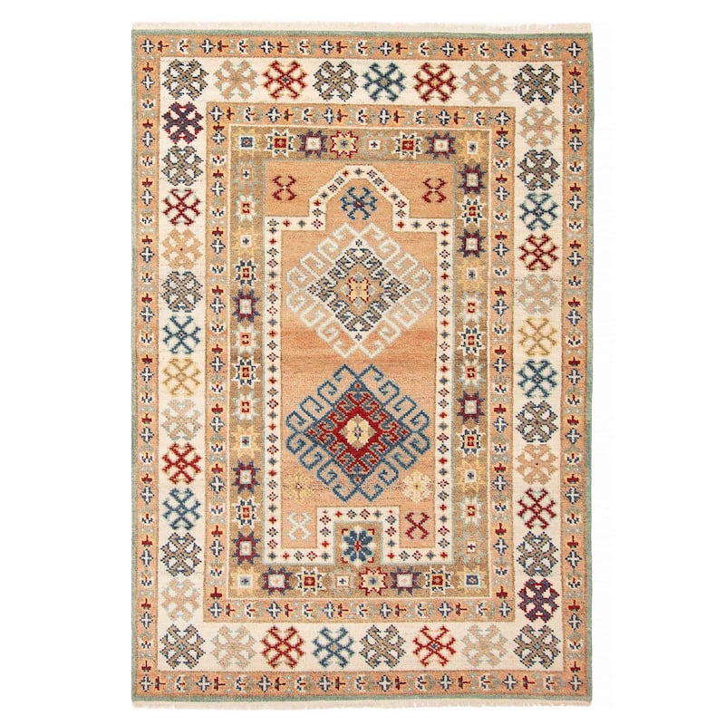 ECARPETGALLERY Hand-knotted Jules Serapi Copper Wool Rug - 5'4 x 7'9 - Copper - 5'4 x 7'9