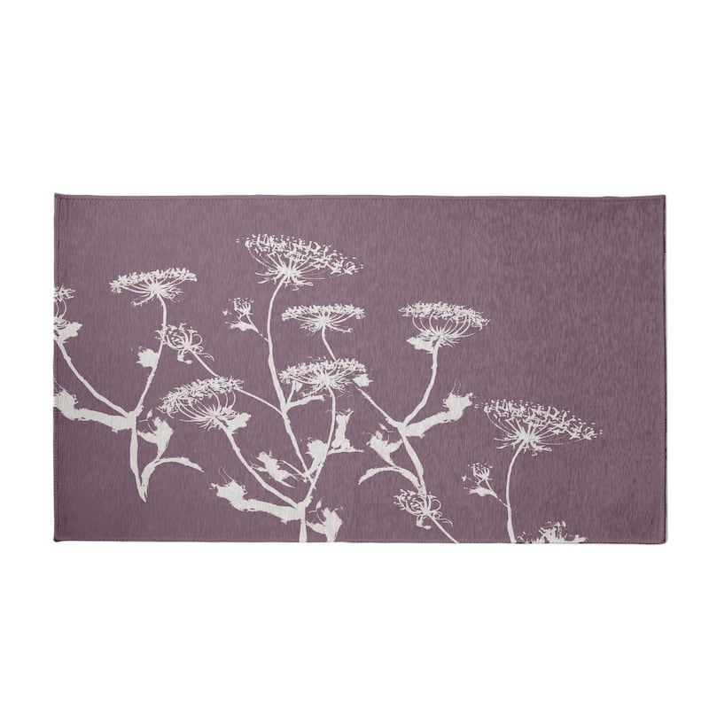 Breezy Wildflower Rug - 5' x 7' - Purple