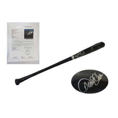Derek Jeter Autographed Black 34" Signed Baseball Bat JSA COA - 8'6" x 11'6"
