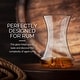 preview thumbnail 2 of 4, Final Touch Rum Taster Glass - 3.5" W x 5" H