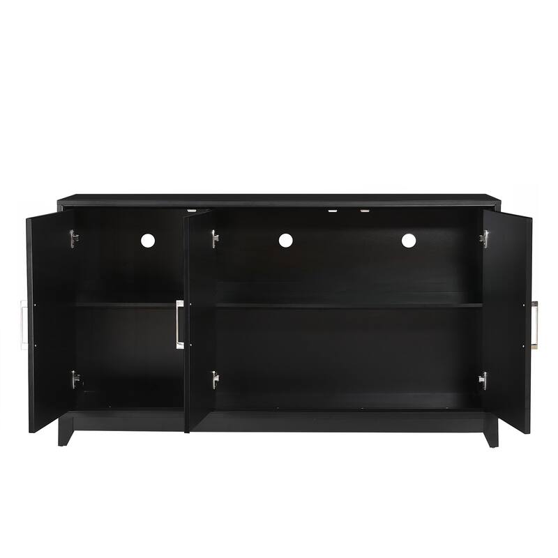 Modern Entertainment Center Media Console Cabinet