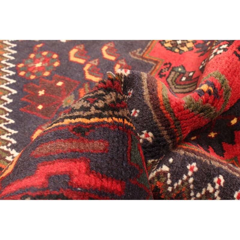 ECARPETGALLERY Hand-knotted Andelz Dark Grey Wool Rug - 4'2 x 6'4