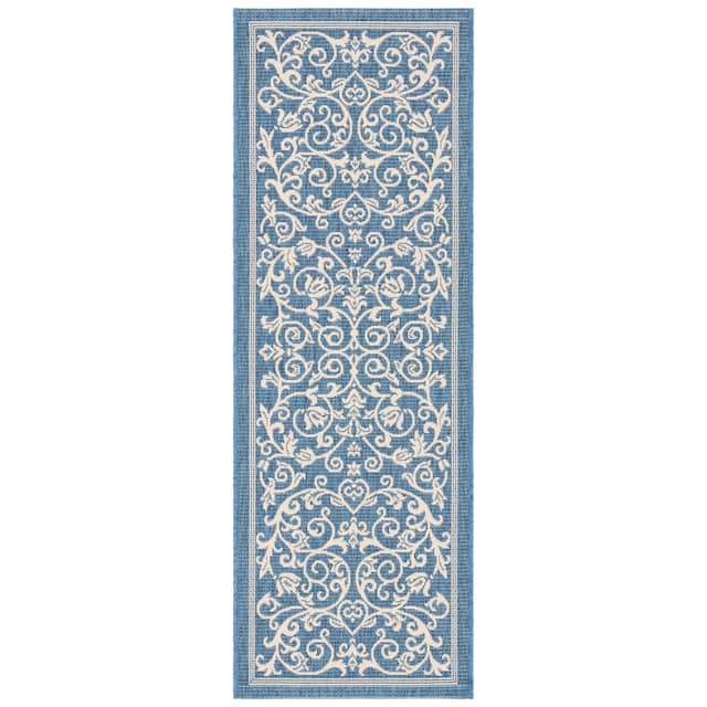 SAFAVIEH Courtyard Clarine Indoor/ Outdoor Waterproof Patio Backyard Rug