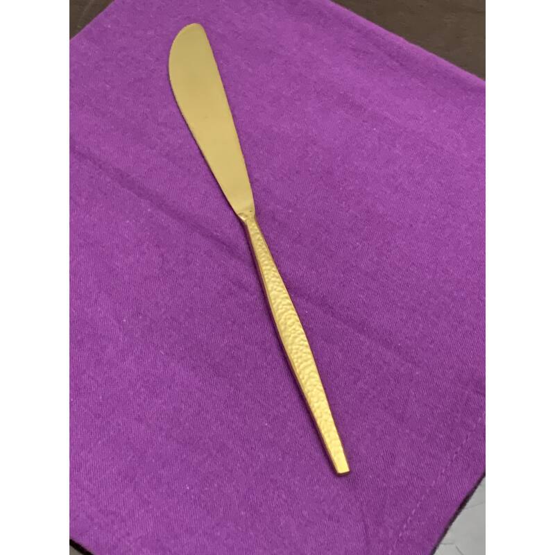 Vibhsa 20 Piece Gold Flatware Set, Service for 4